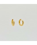 BOUCLES D'OREILLES - MINI CREOLES LISSES -