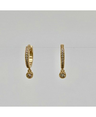 Boucles d'oreilles - mini créoles Marie