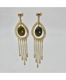 Boucles d'oreilles blue