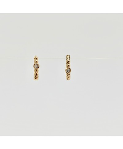 Boucles d'oreilles- mini creoles Fanny