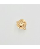 Bague fine plaqué or