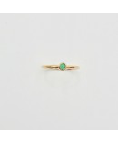 Bague fine plaqué or