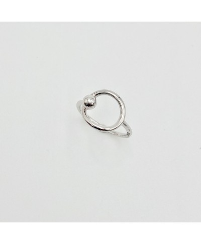 Bague cercle argent