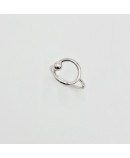 Bague cercle argent