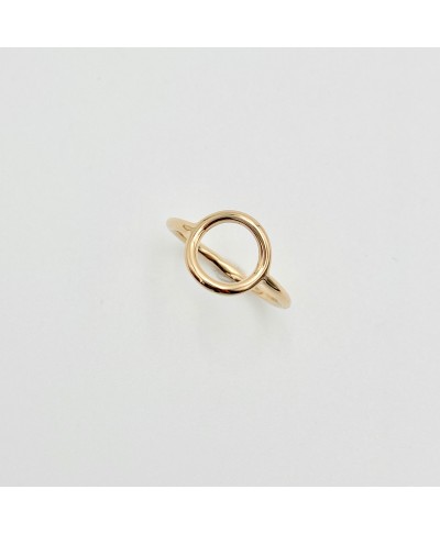 Bague fine plaqué or