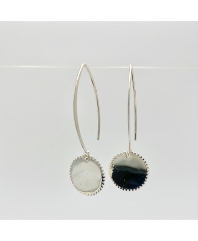 Boucles d'oreilles longues pastilles