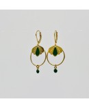 BOUCLES D'OREILLES FLORE